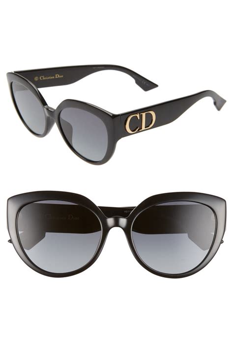 dior 56mm cat eye sunglasses|authentic dior sunglasses.